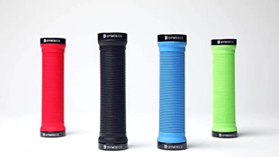 Dymoece Bike Handlebar Grips,Bicycle Handle Grip Ergonomic Black Classic Grips