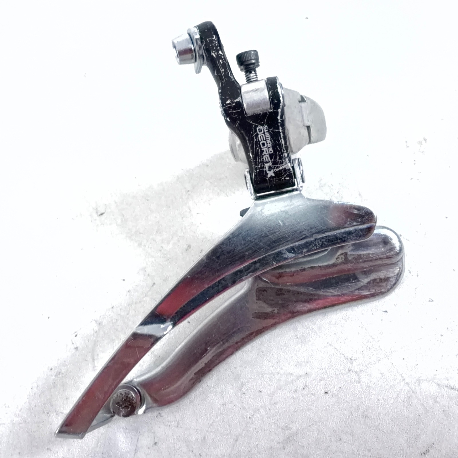 Shimano Deore LX Front Derailleur FD-M550 Vintage MTB 31.8 Clamp On Bottom Pull