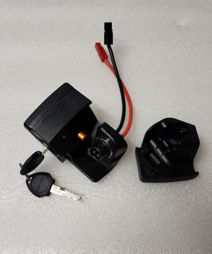 E bike frame battery bracket with 2 keys for 36v /48v 390 /450mm Dorado case