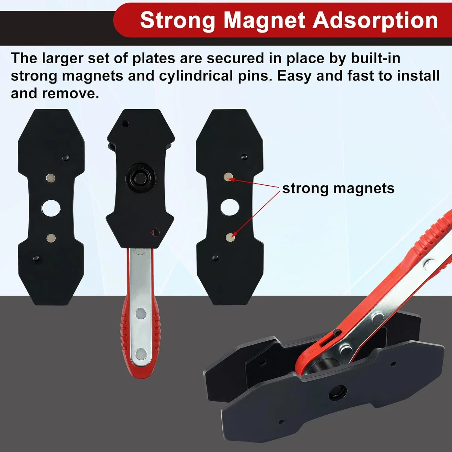 Brake Caliper Compression Tool Set, Automotive Quad Disc Pistion Ratchet Ratchet
