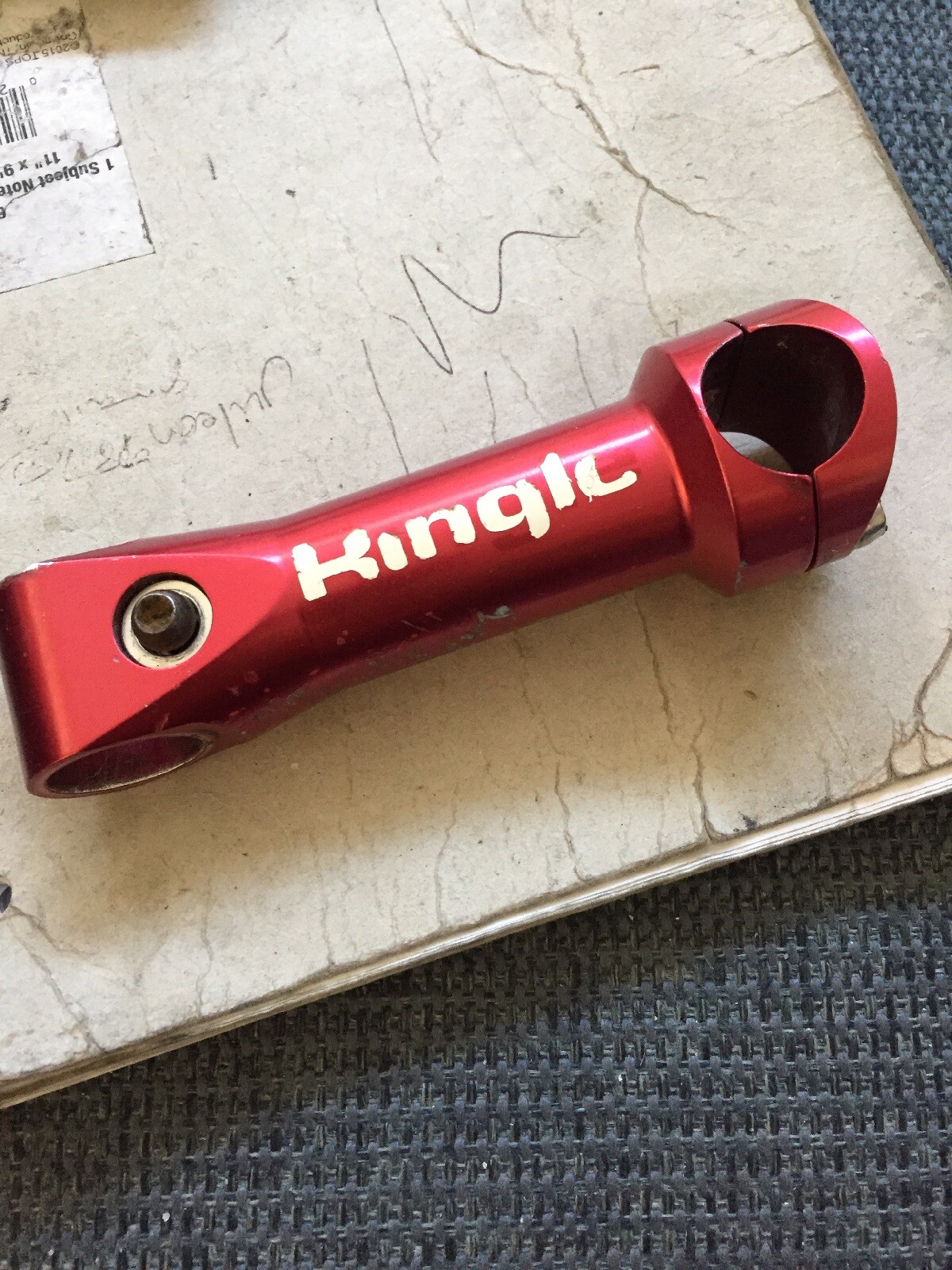 Ringle aluminum Stem 12cm 1” Steerer