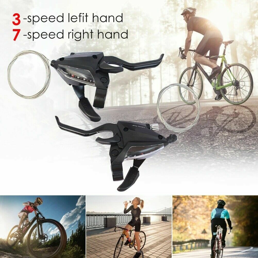 Shimano ST-EF500 3×7 3×8 Speed MTB Mountain Bike Brake Levers Set Shifter Shift