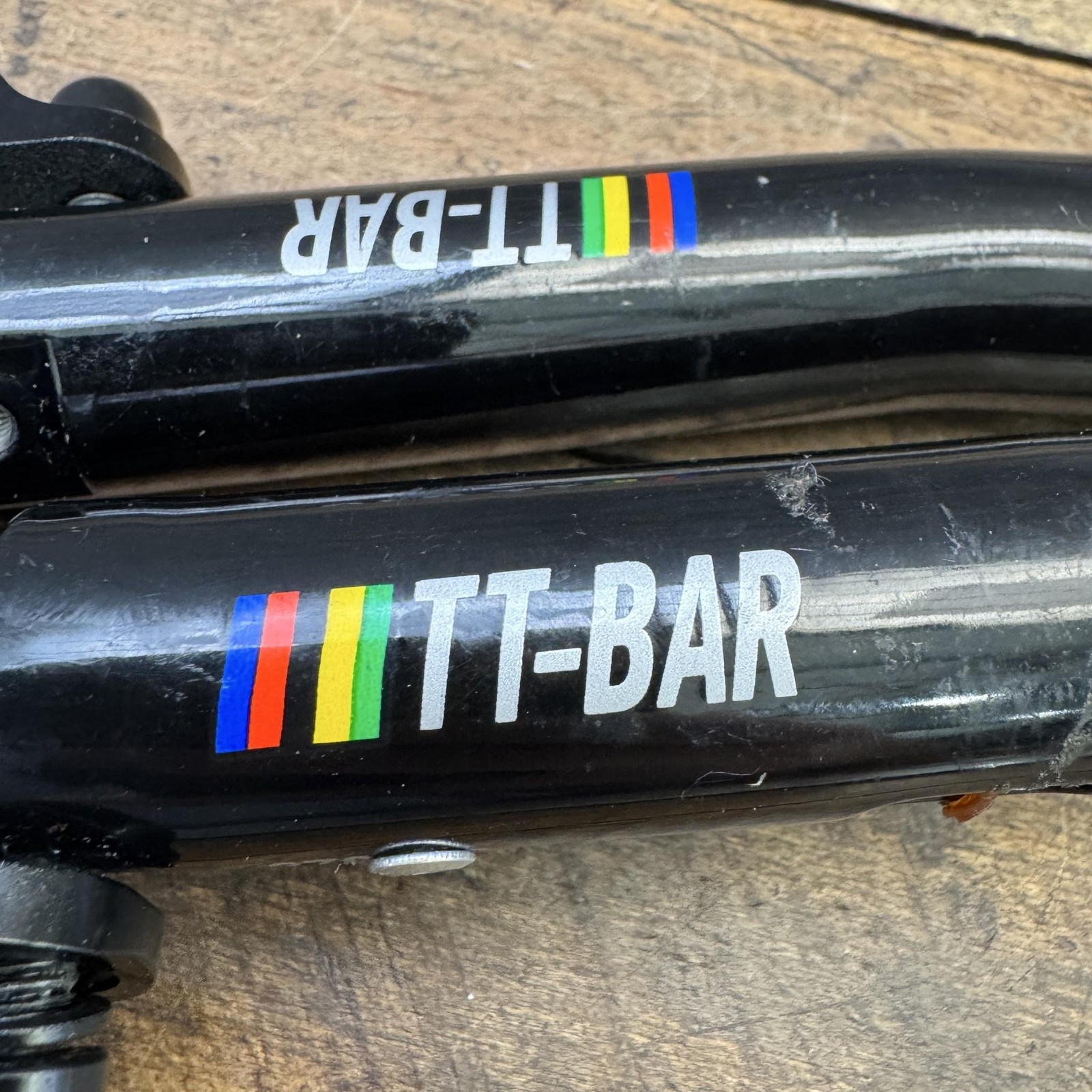Vision TT-Bar Aero Handlebar Extensions 270 Mm Black Alloy TT Tri Road Bike 25