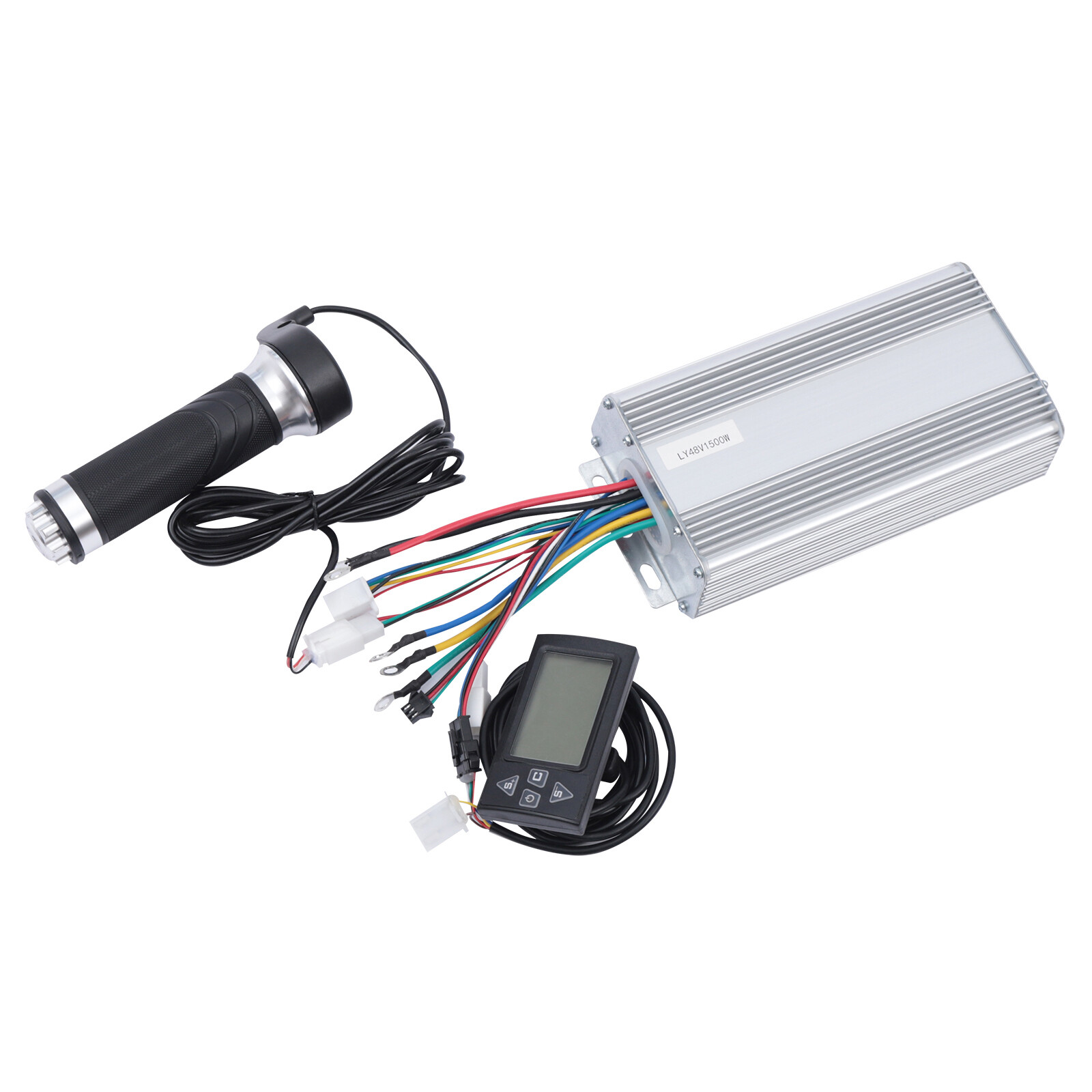 E-Bike Fat Tire Bicycle Rear Wheel Hub Motor Conversion Kit Fit 26″ 48V 1500W