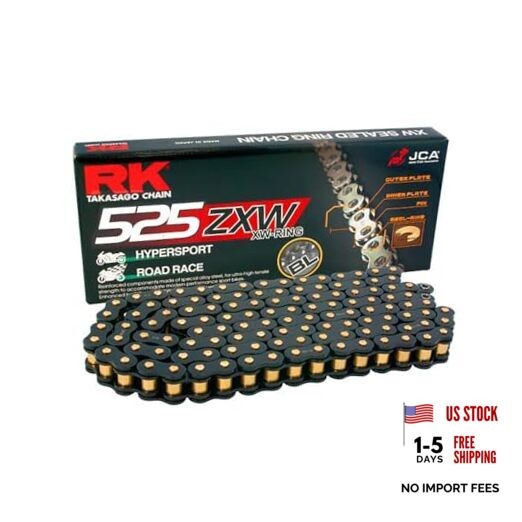 BL525ZXW-120 Black Scale 120 Link XW-Ring Premium High Performance Chain with