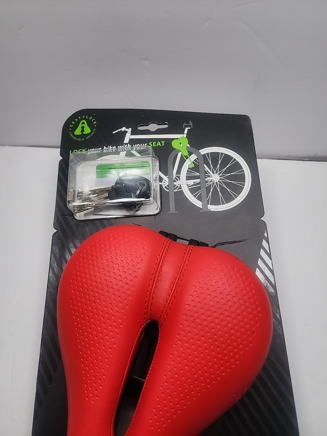 SeatyLock Hybrid Saddle Bike Lock – Multi Patent 2 in 1 Locking Bike
