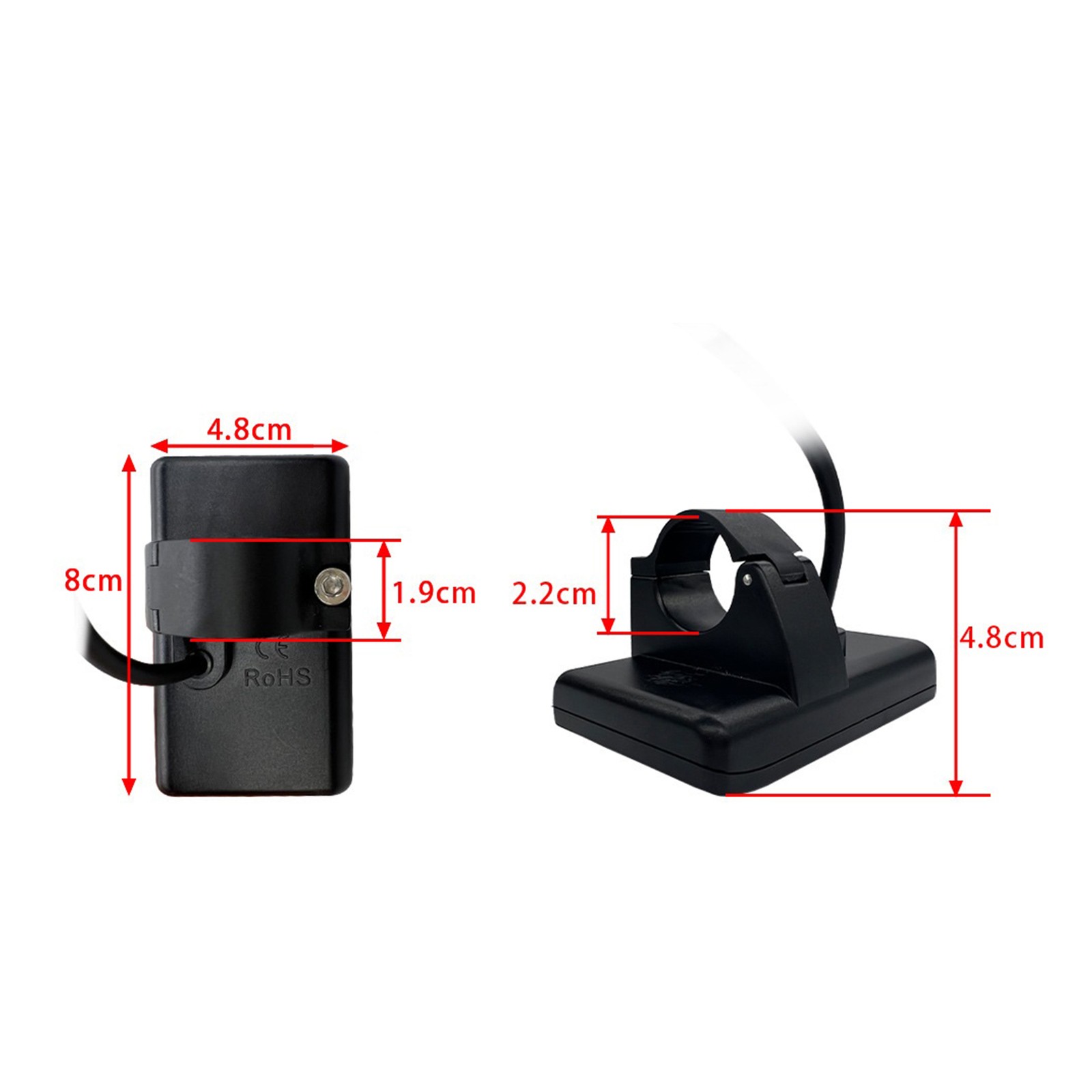 For E-bike Lcd Display S866 24V/36V/48V Display E-Bicycle E-Bike LCD Parts Plug