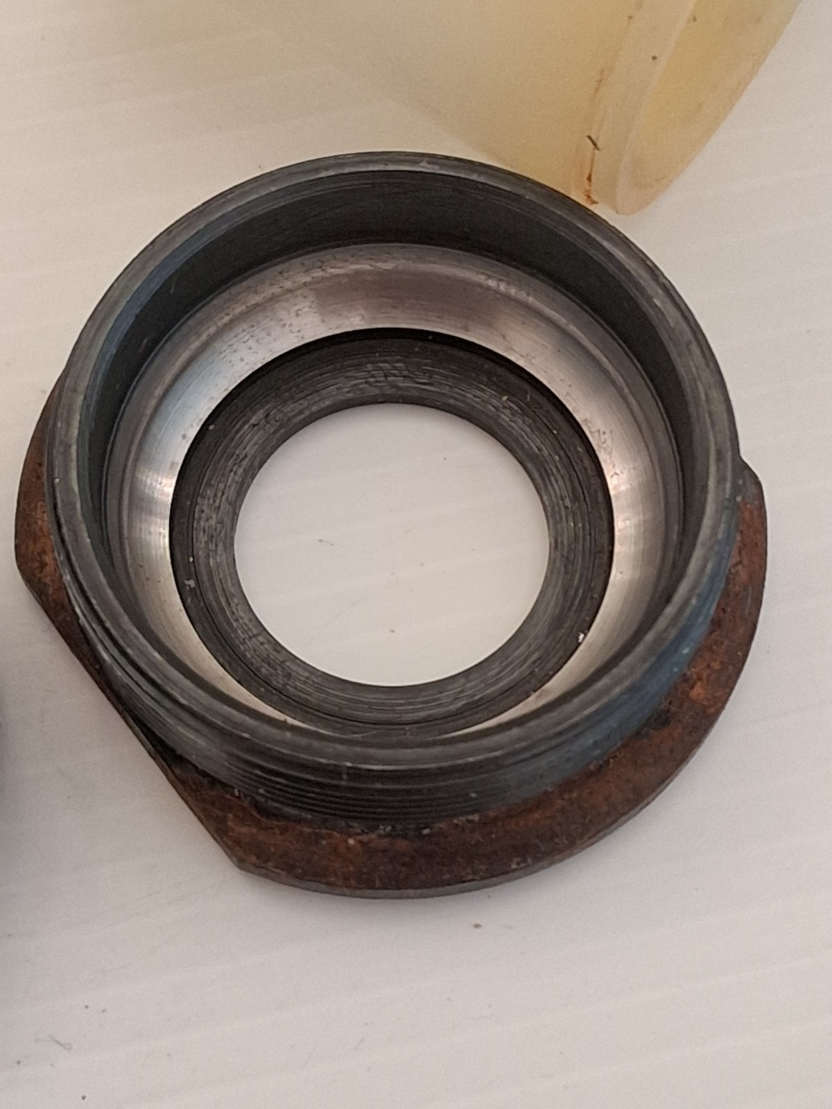 Ofmega Bottom Bracket Complete Italian Threaded Very Good Condition Campagnolo