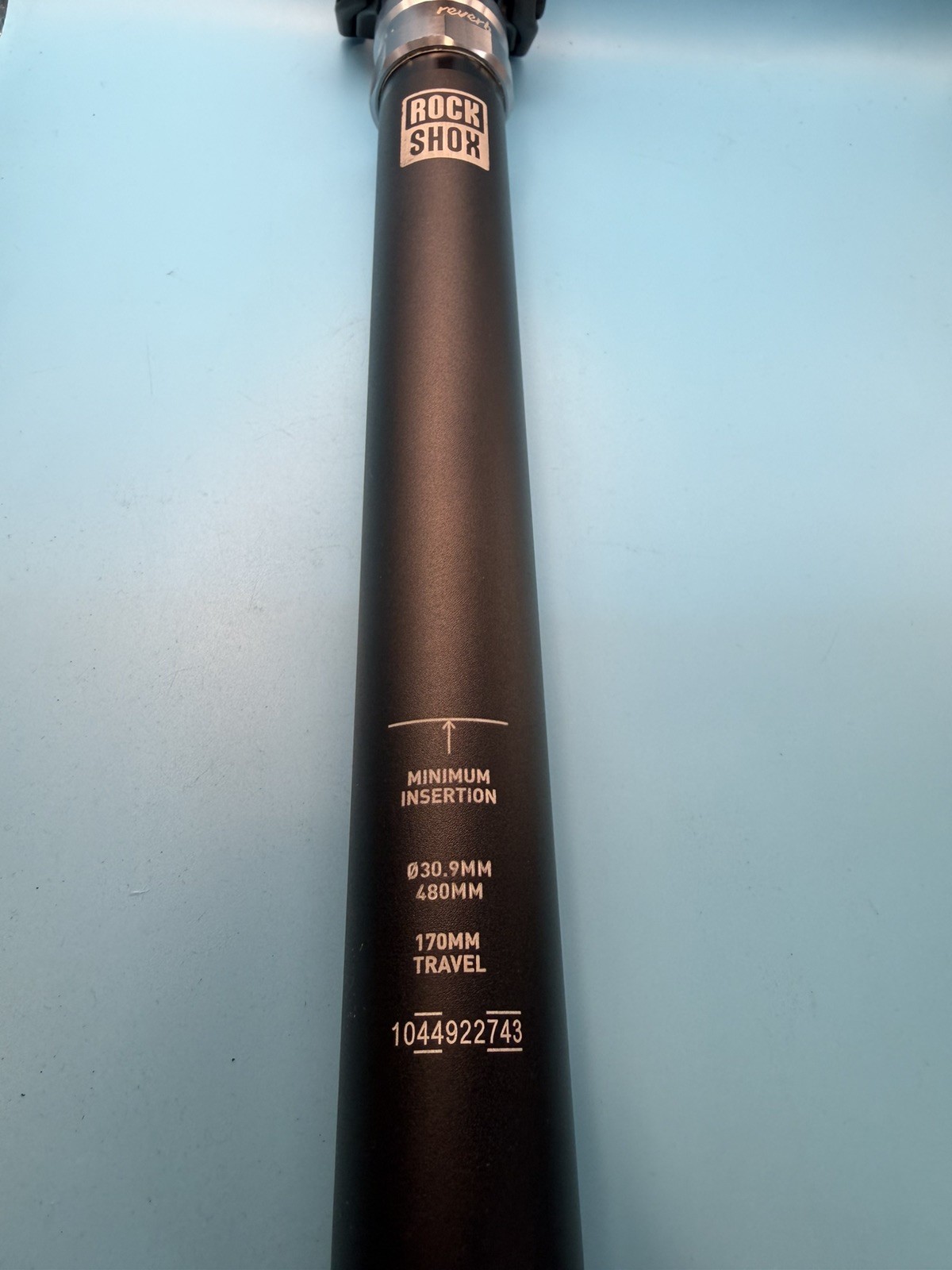 RockShox Reverb AXS Dropper Seatpost 30.9mm 170mm Travel 480mm with battery