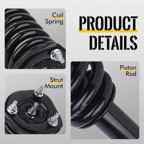 171100 2pcs Front Pair Struts Shock Absorber fit for Dodge Dakota 2005-2009;