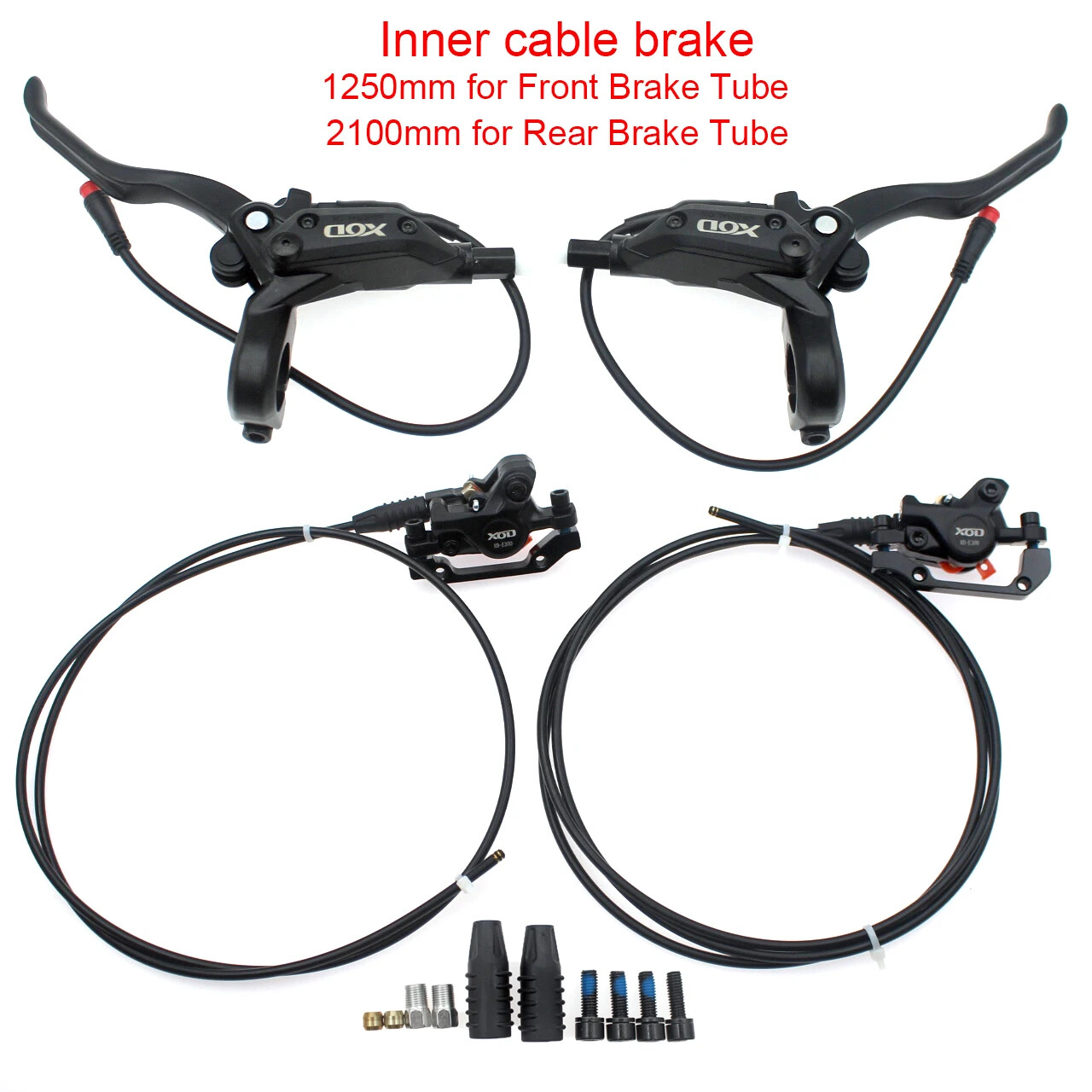 Electric Bicycle MTB Hydraulic Disc Brake Power Off For Driving Oil Disc Brake