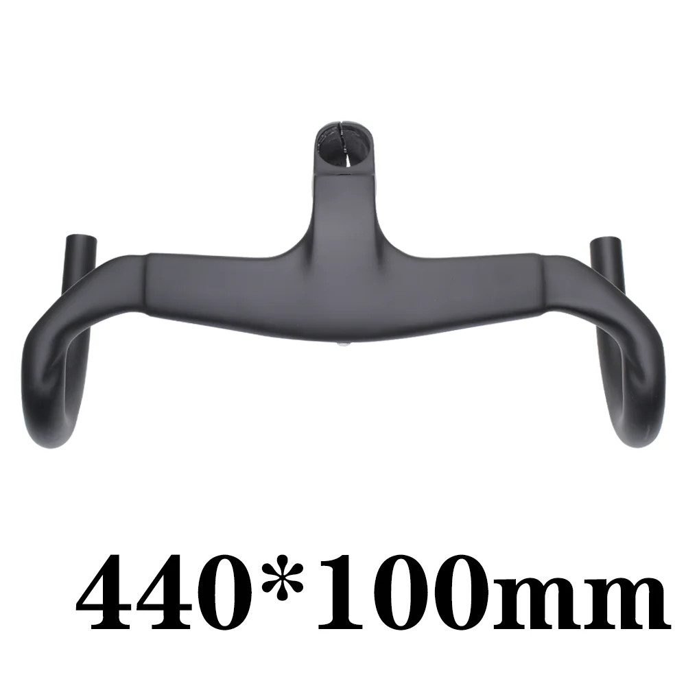 Carbon Road Bicycle Racing Integrated Handlebar 28 6mm Lightweight Bent Bar