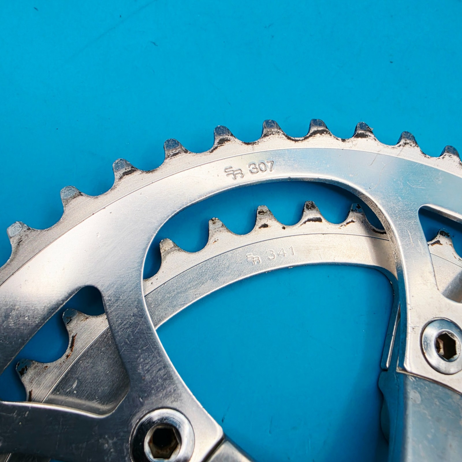 SR Signature Square Taper Double Crankset 170mm 52/42t 110 BCD 5 Bolt Japan f29
