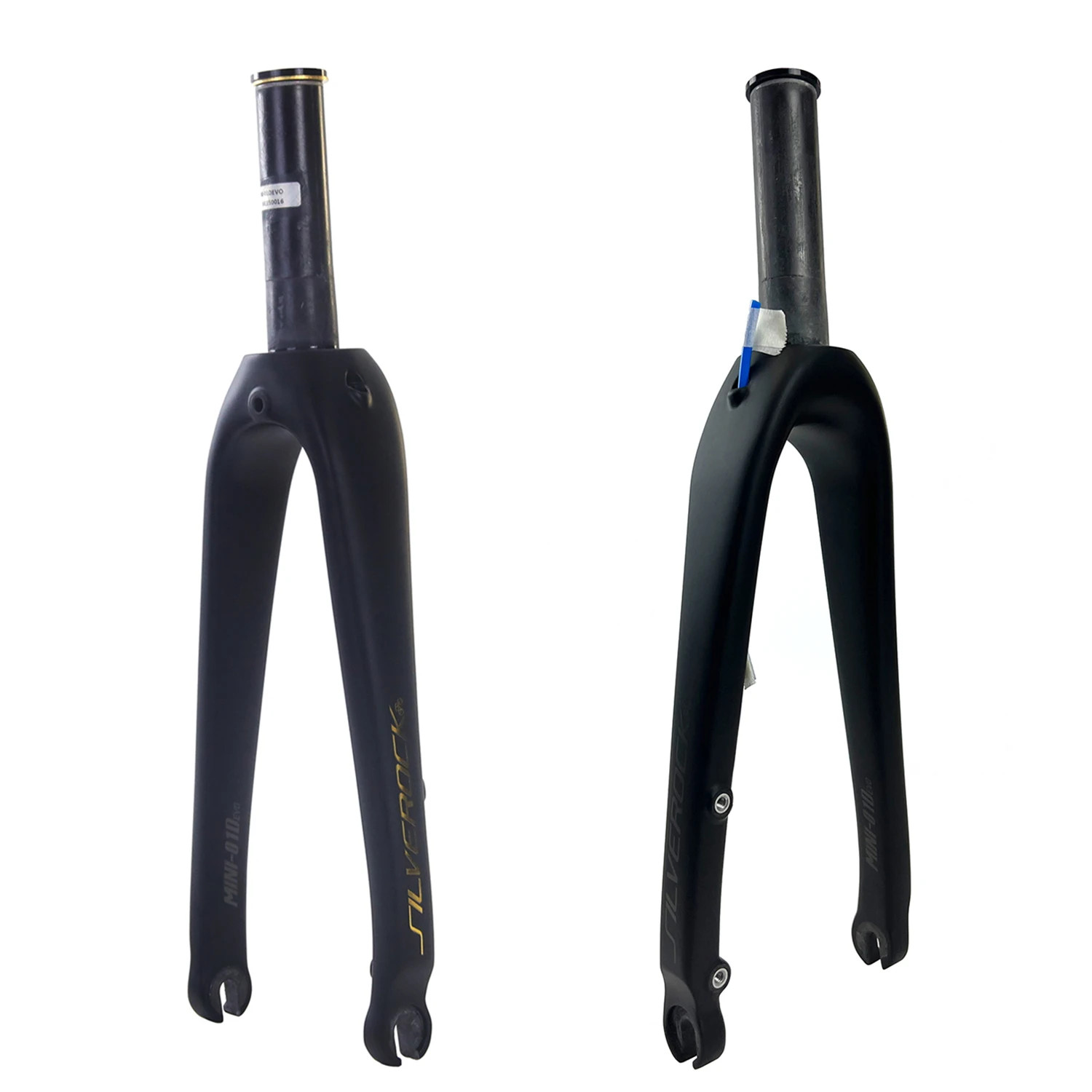 Carbon Fork 16in 349 18in 355 Caliper Disc Brake 100mm 28.6mm for Folding Bike