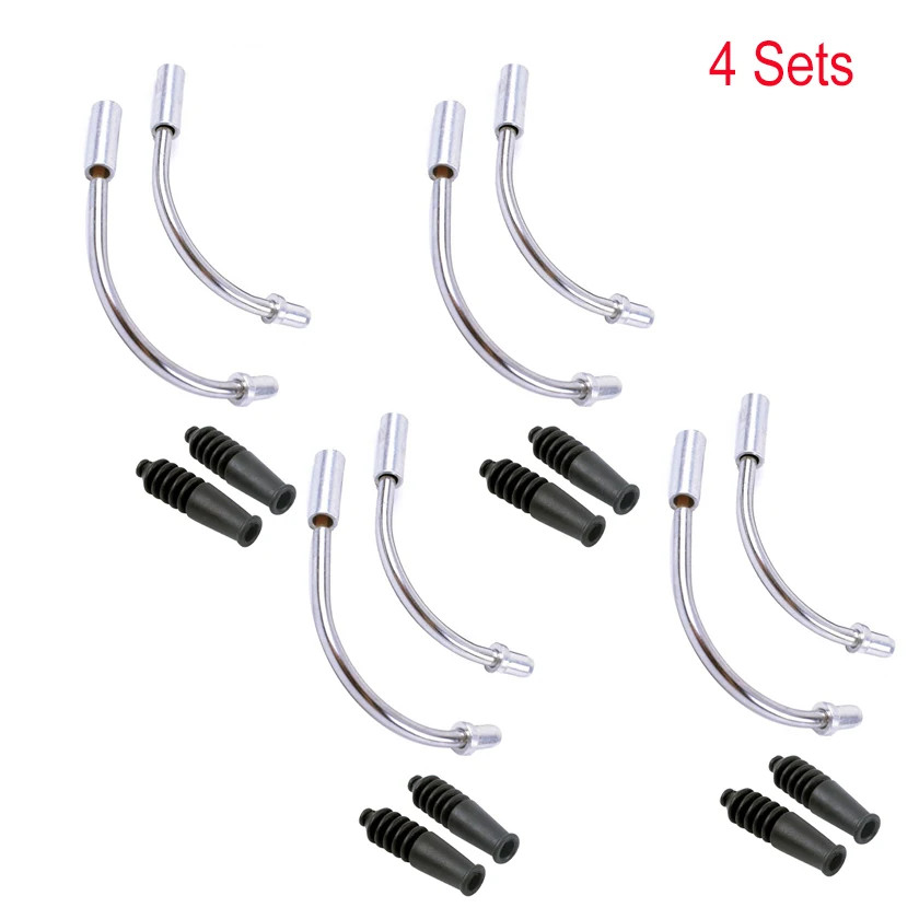 V Brake Noodle & Boot Set MTB Bike Cable Guide Tube 1-10 Sets