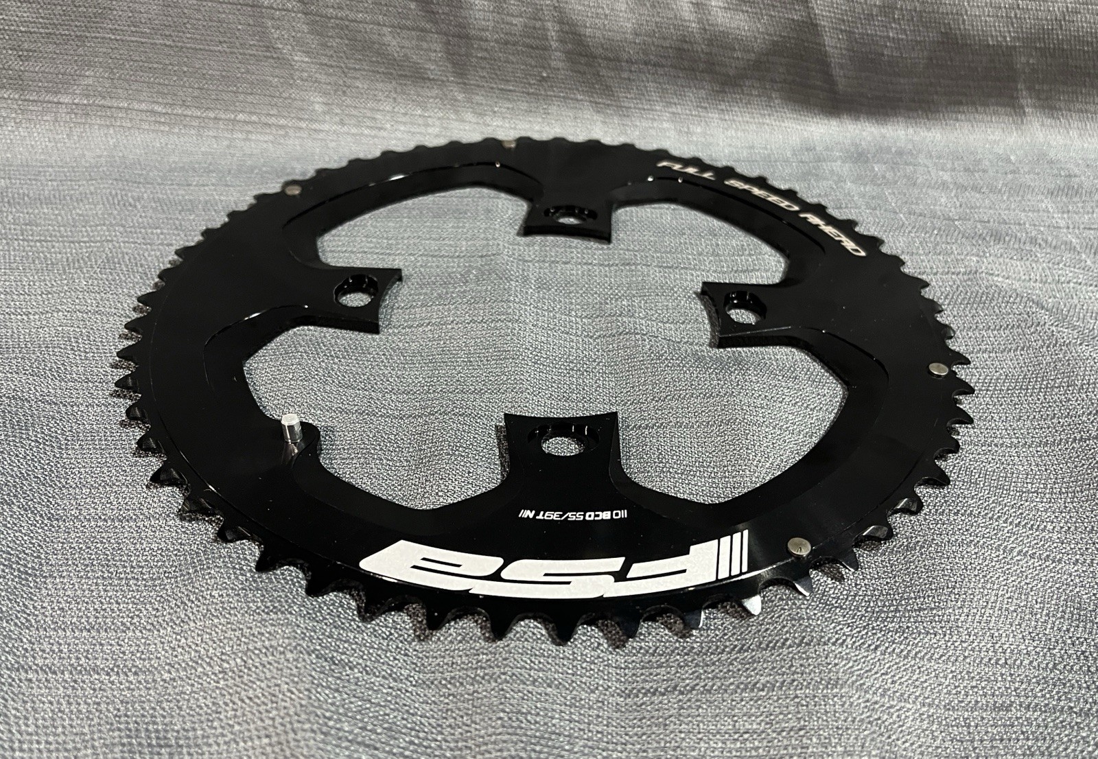 NOS FSA WA270-55T WB074-39T 55/39T Chainring Set 110mm ABS 4-Bolt K-Force SL-K