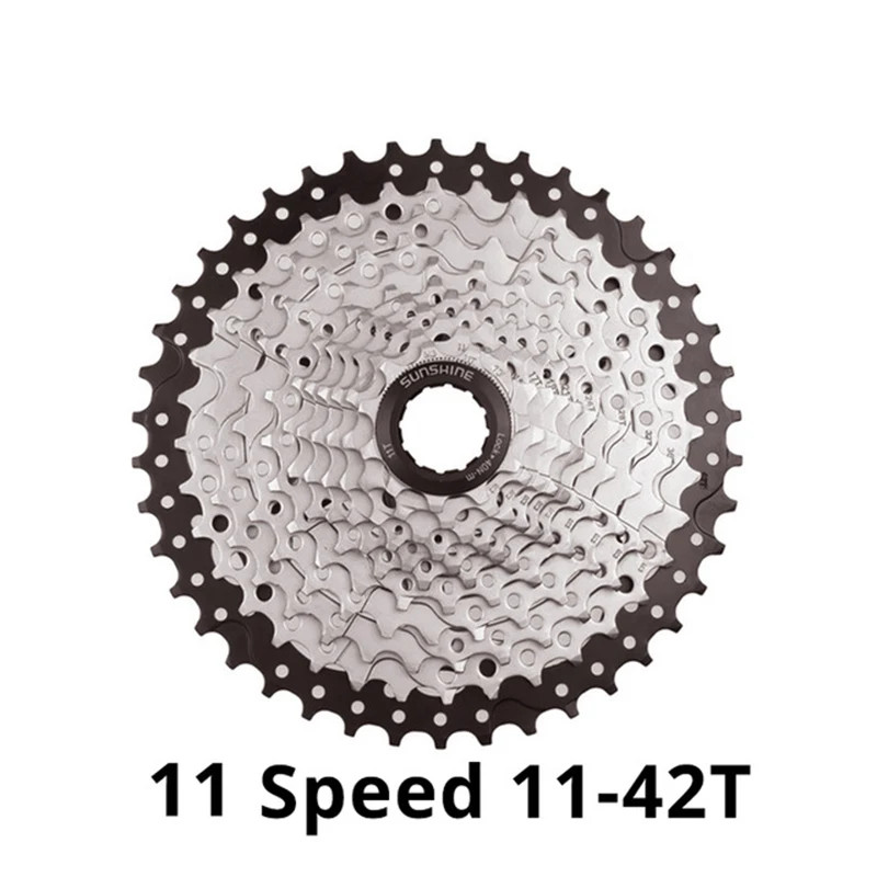 SUNSHINE 10 Speed Cassette 10S 11S 12S MTB Bike Road Bicycle Freewheel 10V 11V 1