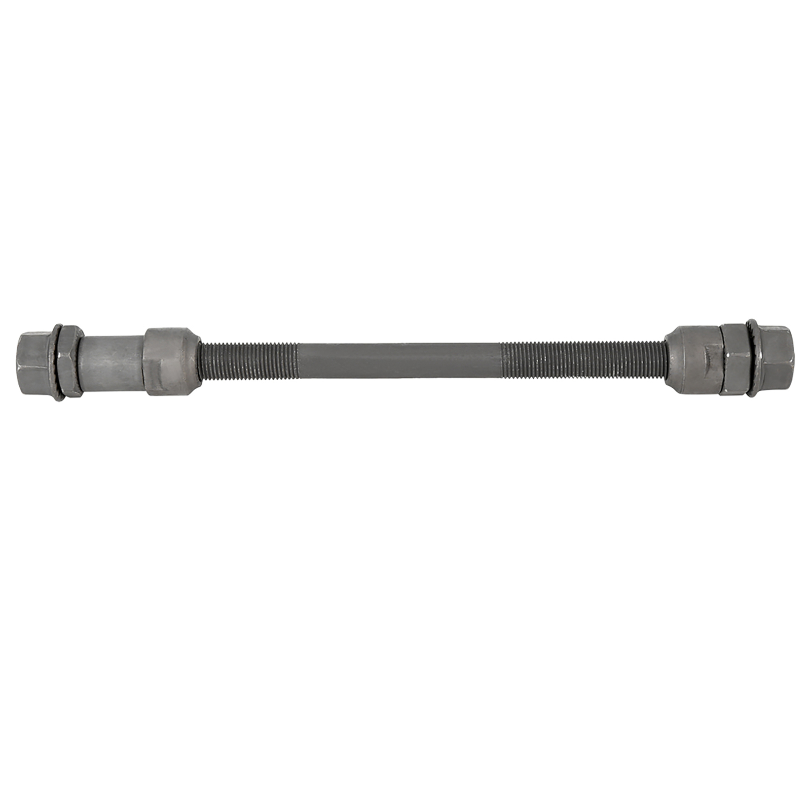 Universal 9.5mm Bicycle Wheel Hub Axle Rear Axle Solid Shaft Black Pack of 1
