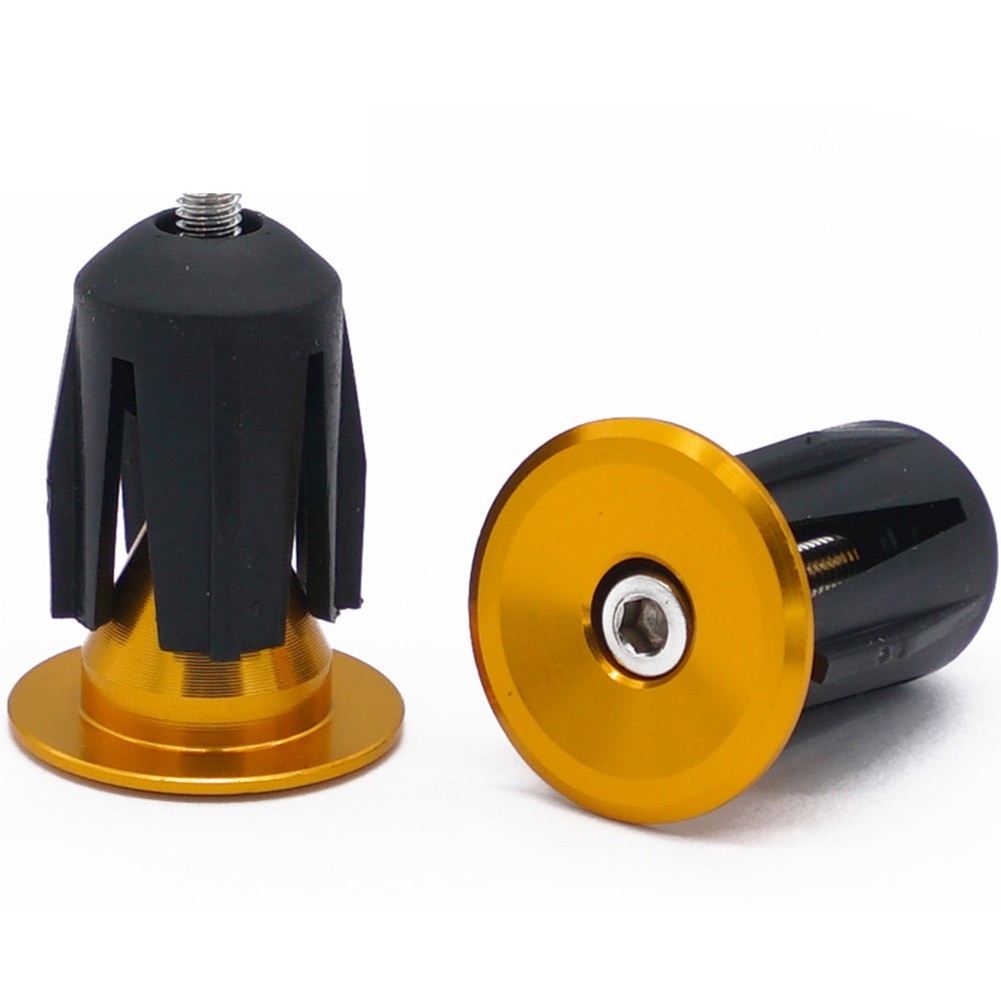 Aluminum Alloy Screw End Cap for Road and MTB Black Finish for Durability