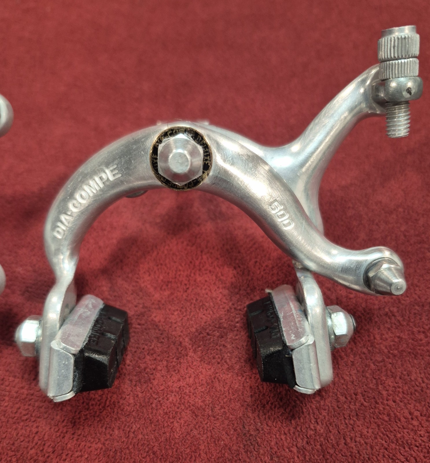 Vintage DIA-COMPE DELUXE 500 Road Side Pull Brake Caliper Set