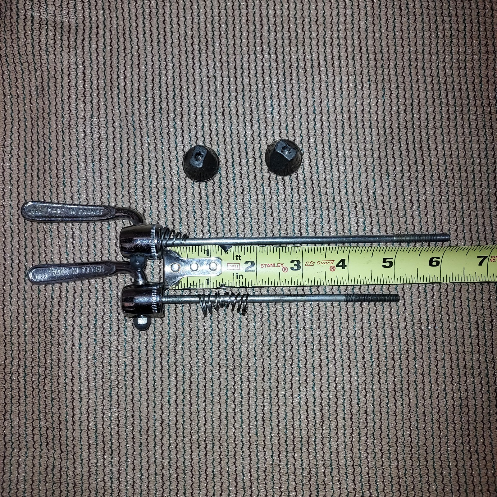 2 Vintage Sachs Maillard Front/Rear skewers 130mm 160mm