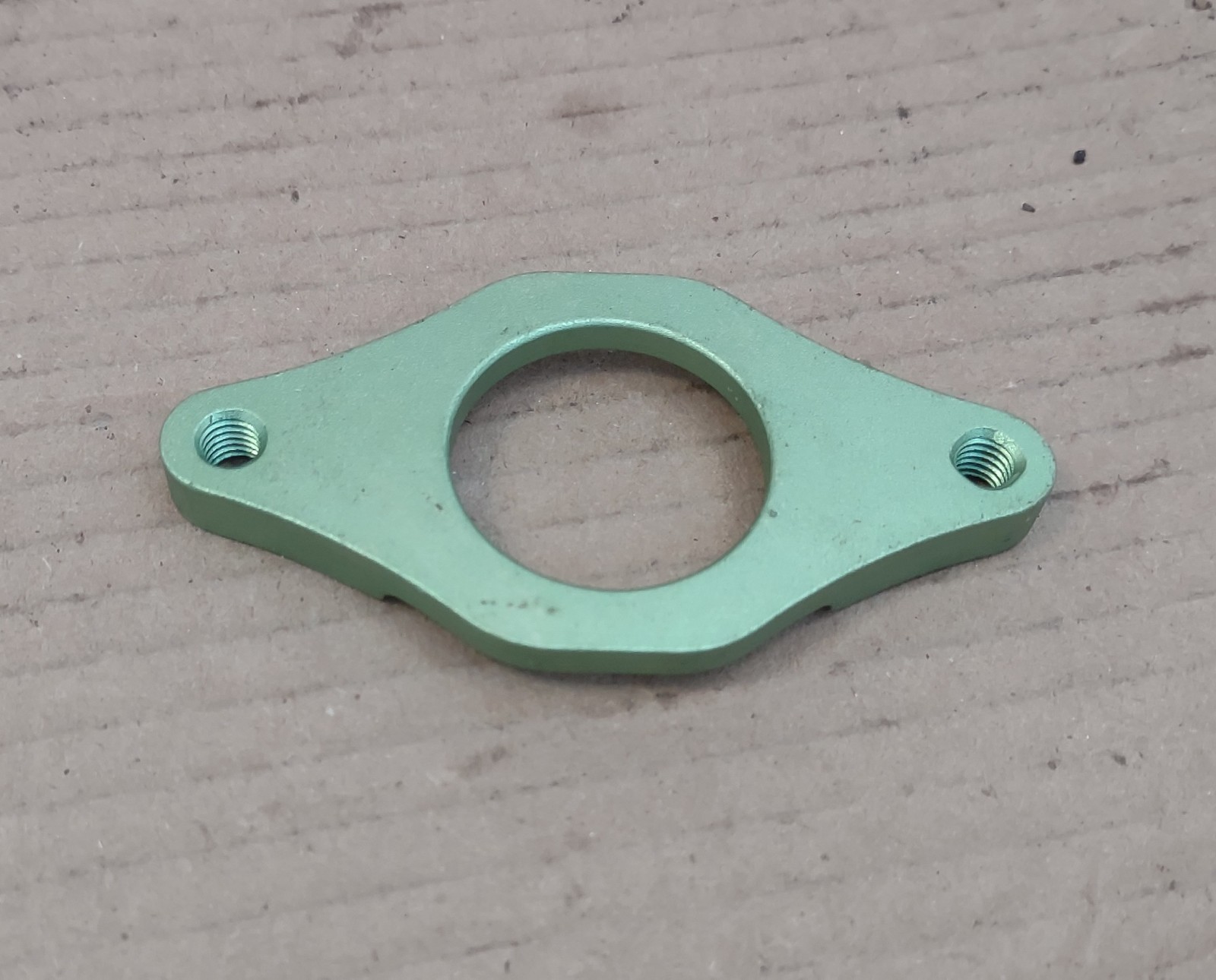 VIntage Bike Alloy Green Mid School Bmx Cable Plate
