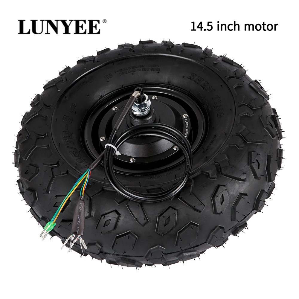 14.5 Inch 24V/36V/48V 350W/500W 40 N.M, Off Road Tires Gear Hub Motor