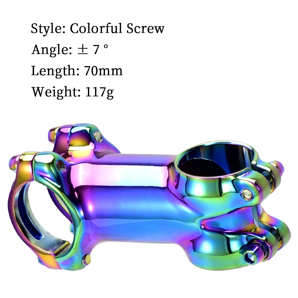 Bicycle Stem 7 17 Degree Ultralight MTB Road Bike Handlebar Stem Bicycle Parts