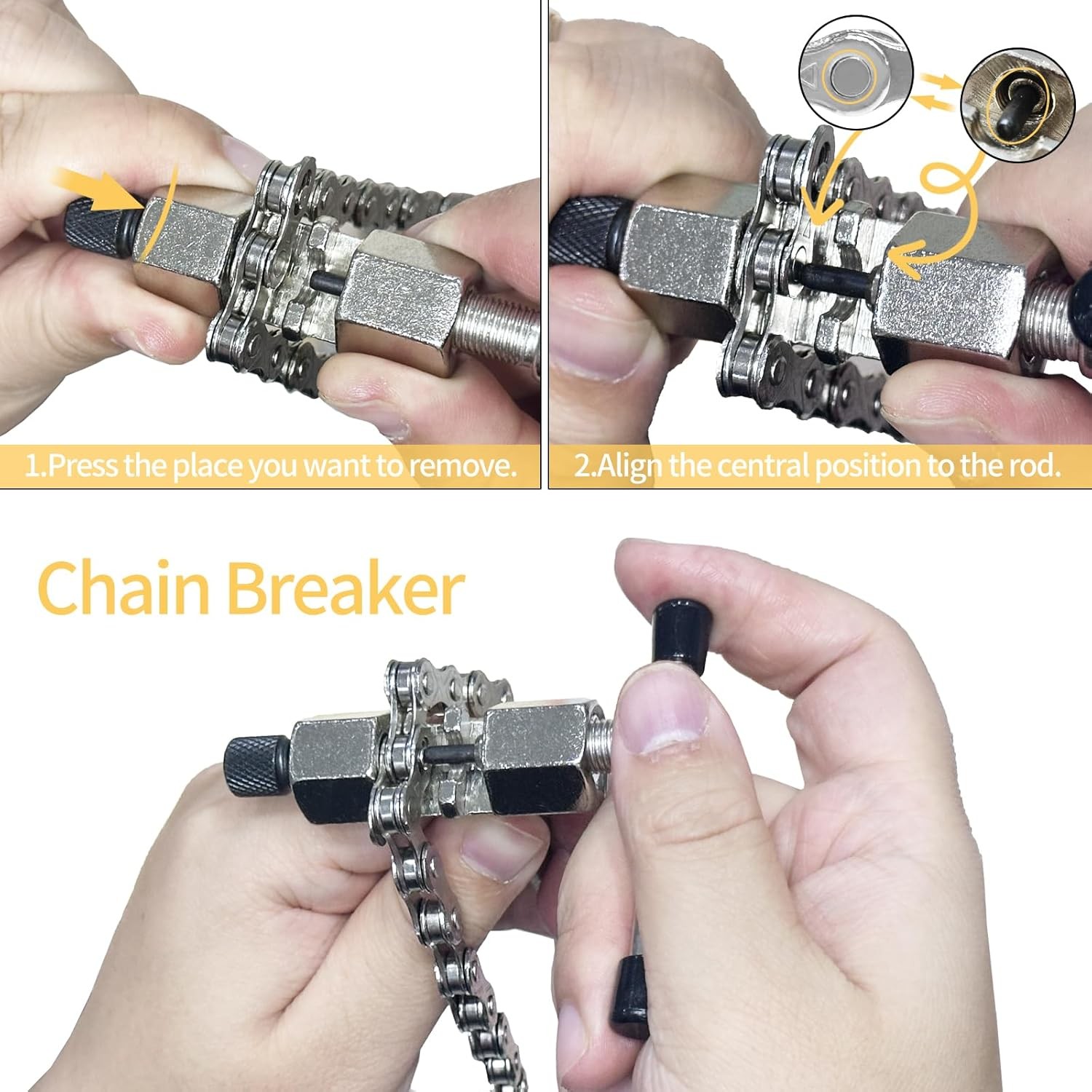 Bike Chain Kit, Single/6/7/8/9/10/11/12 Speed 6/7/8 Kit