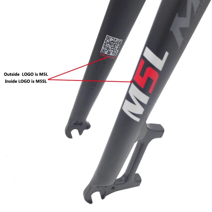 27.5 29 er Road MTB bicycle Fork Cone tapered Fork Mountain Different to M5 M6