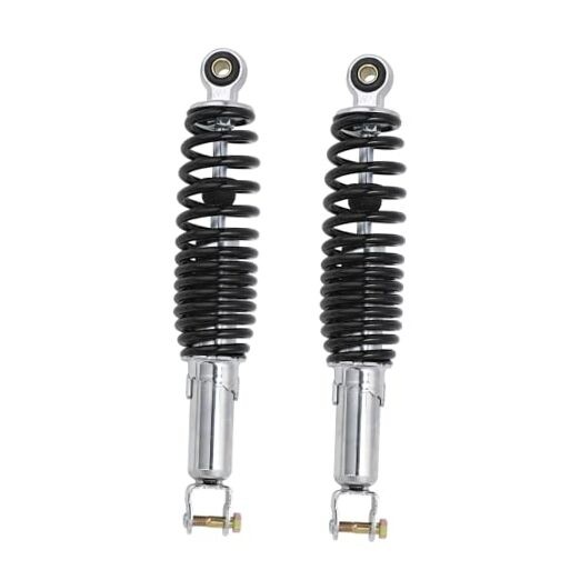 Minho Motorcycle Dual Rear Shock Absorbers with Adjustable Spring Preload 290mm