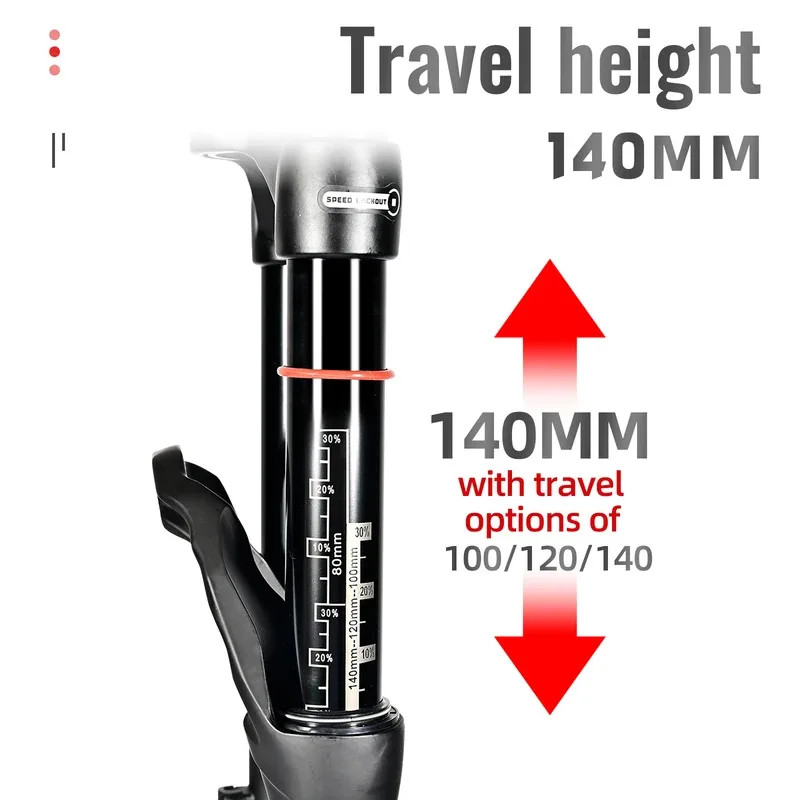 MTB Suspension Air Fork 20/24Inch Shoulder-Type Shock Mountain Bike Front Fork