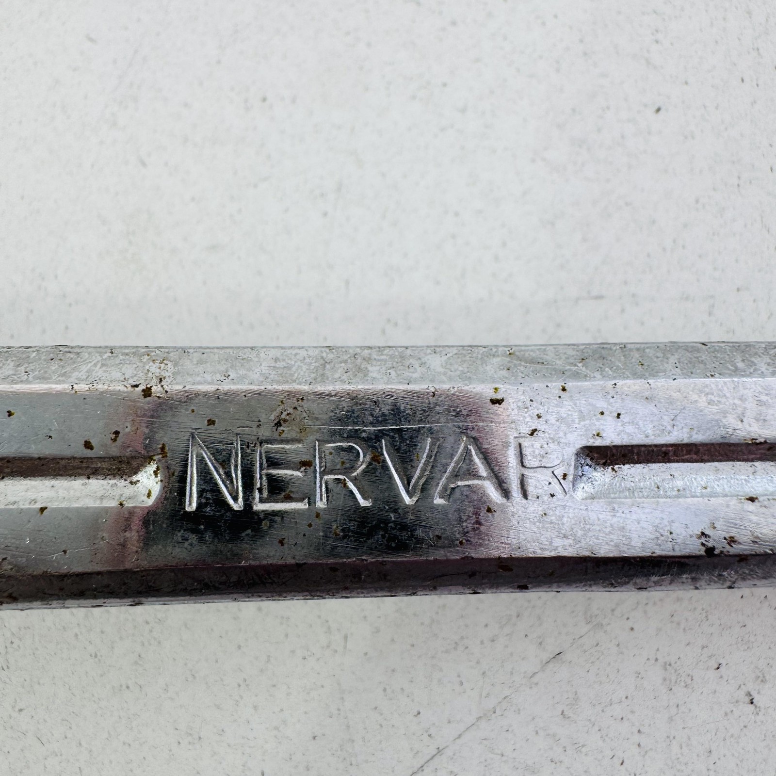 Vintage Nervar Right Crank Arm 170mm 3-Bolt Steel Silver Road Bike France A32