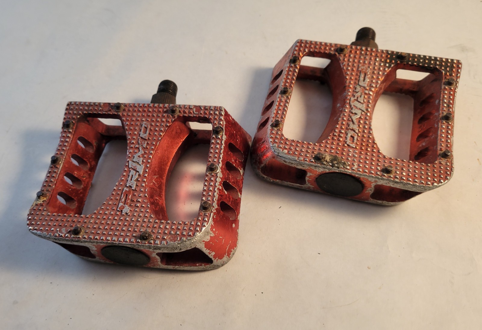 BMX PEDALS PRIMO TENDERIZERS ALUMINUM BODY CHROMOLY SPINDLE 0.5 INCH AXEL