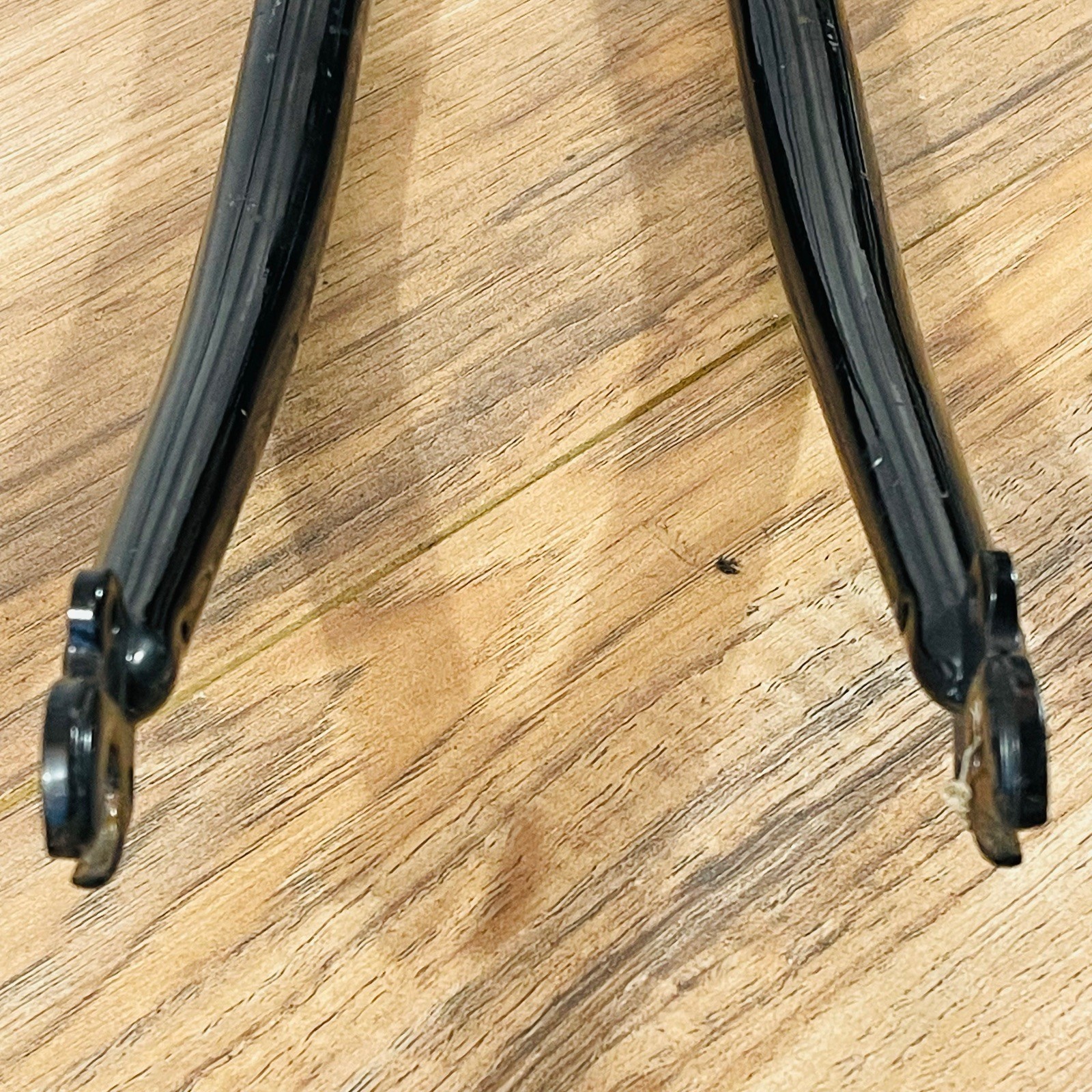 Lugged Crown 700C Steel Cantilever Fork 100mm QR Canti 1 1/8 Threadless 234mm