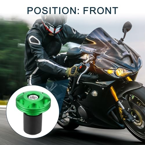 Motorcycle Handlebar End Plug Aluminum Alloy 18mm-20mm 0.71″-0.79″ 32mm OD