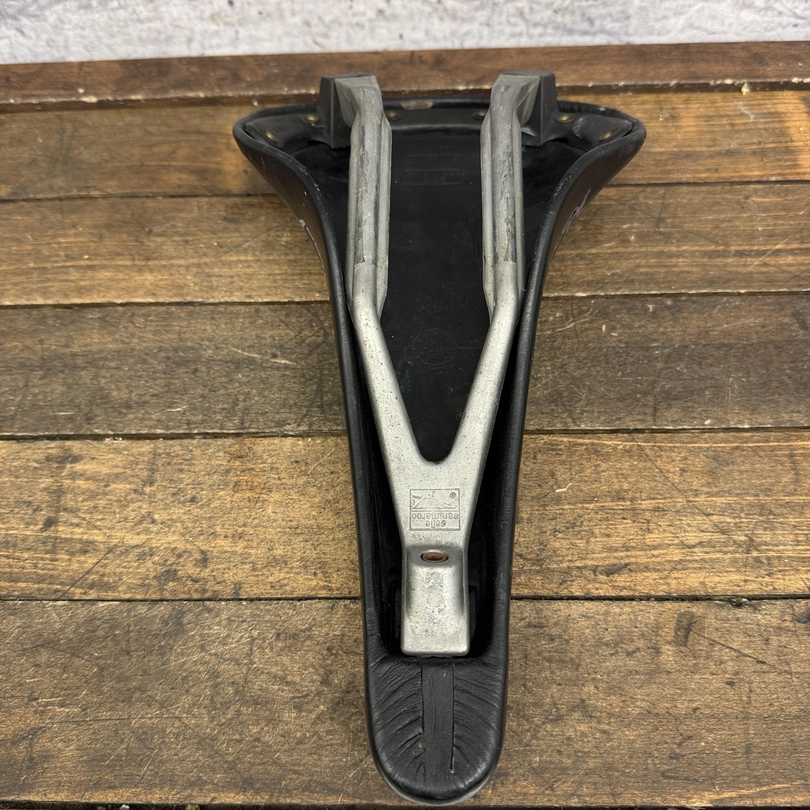 Vintage Selle San Marco Regal Girardi Saddle Seat Black 375g Road MTB Italy