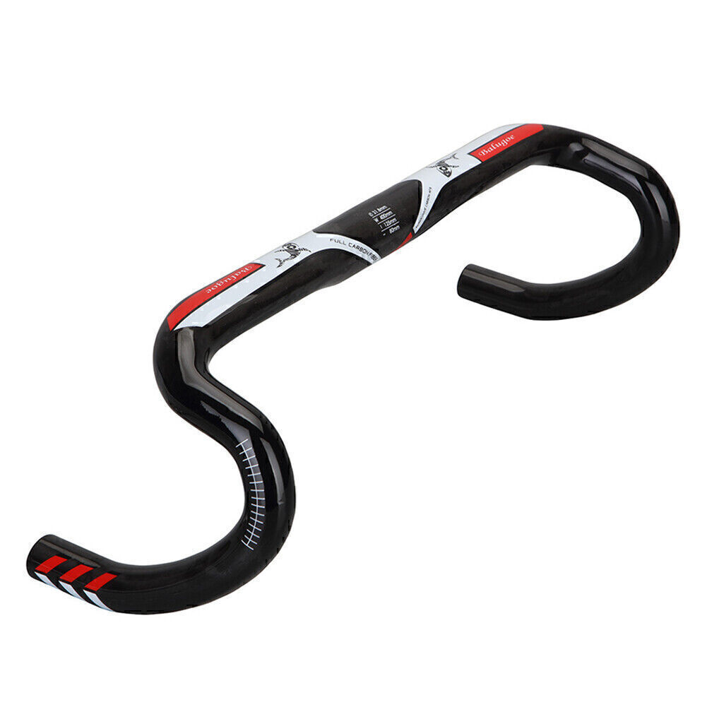 31.8*400/420/440mm Carbon Road Bike Handlebar Racing Drop Bar Bicycle Handle