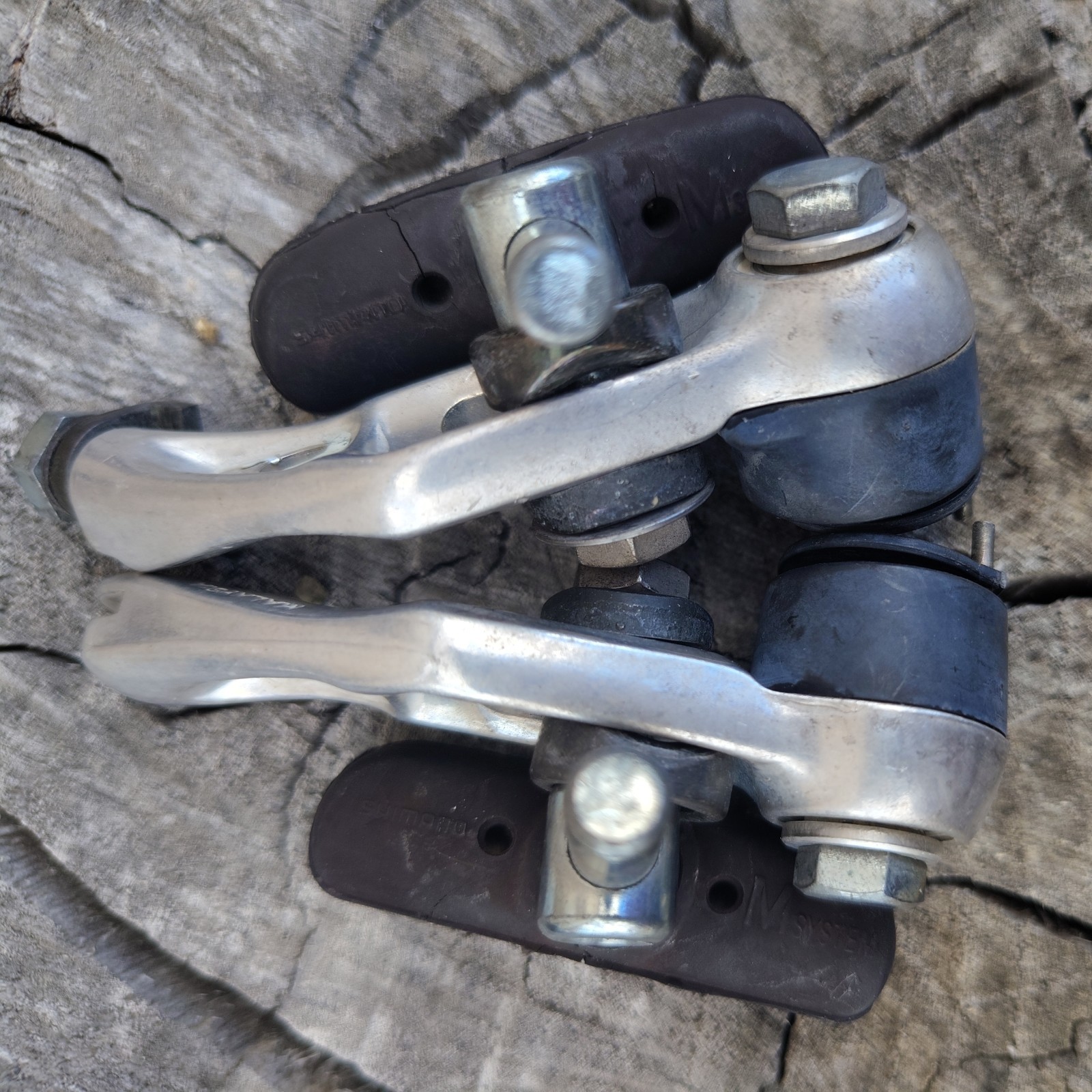 Shimano Cantilever Brake Set Front and Rear Brakes circa 90’s BR Series ?