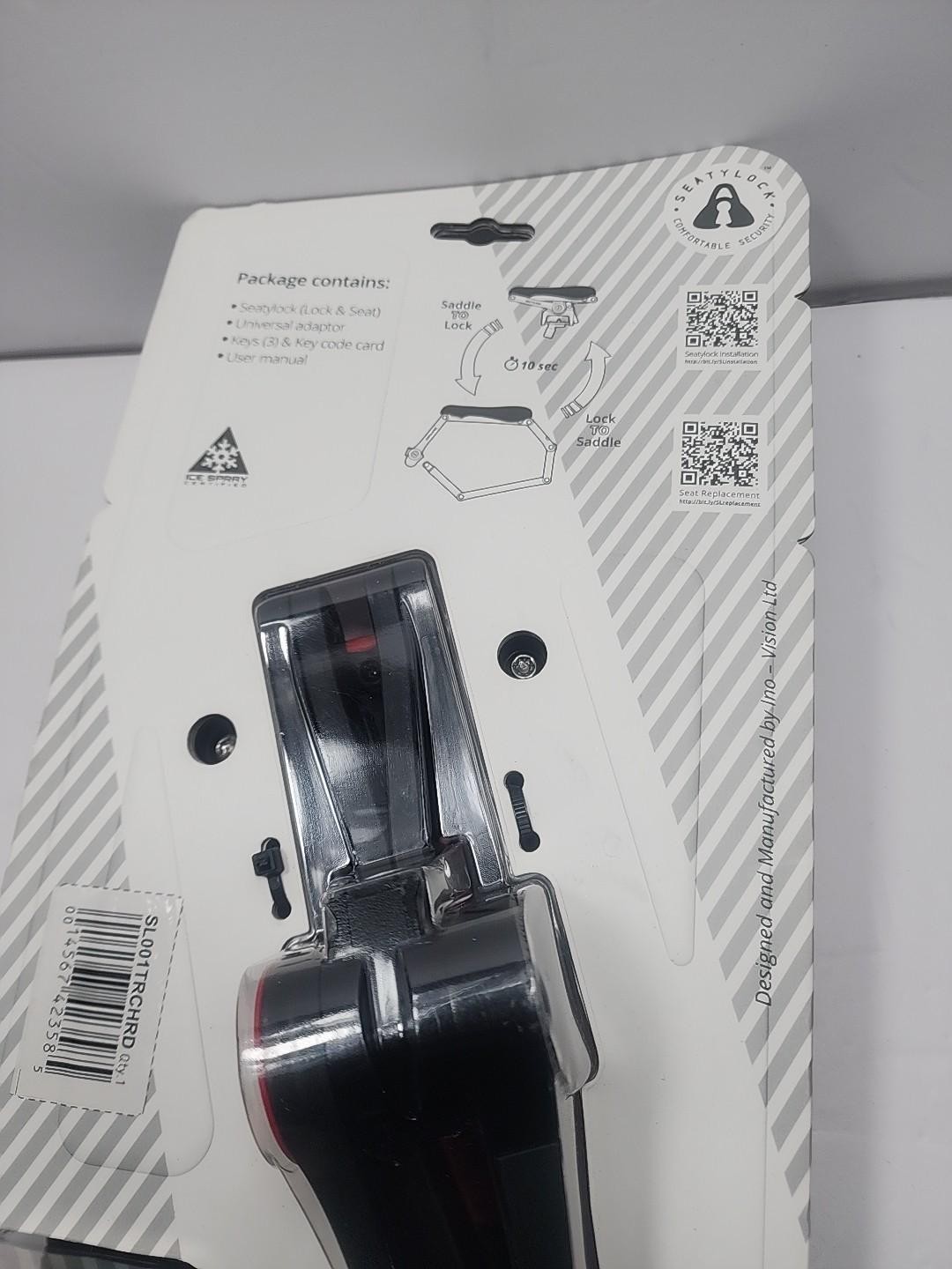 SeatyLock Hybrid Saddle Bike Lock – Multi Patent 2 in 1 Locking Bike