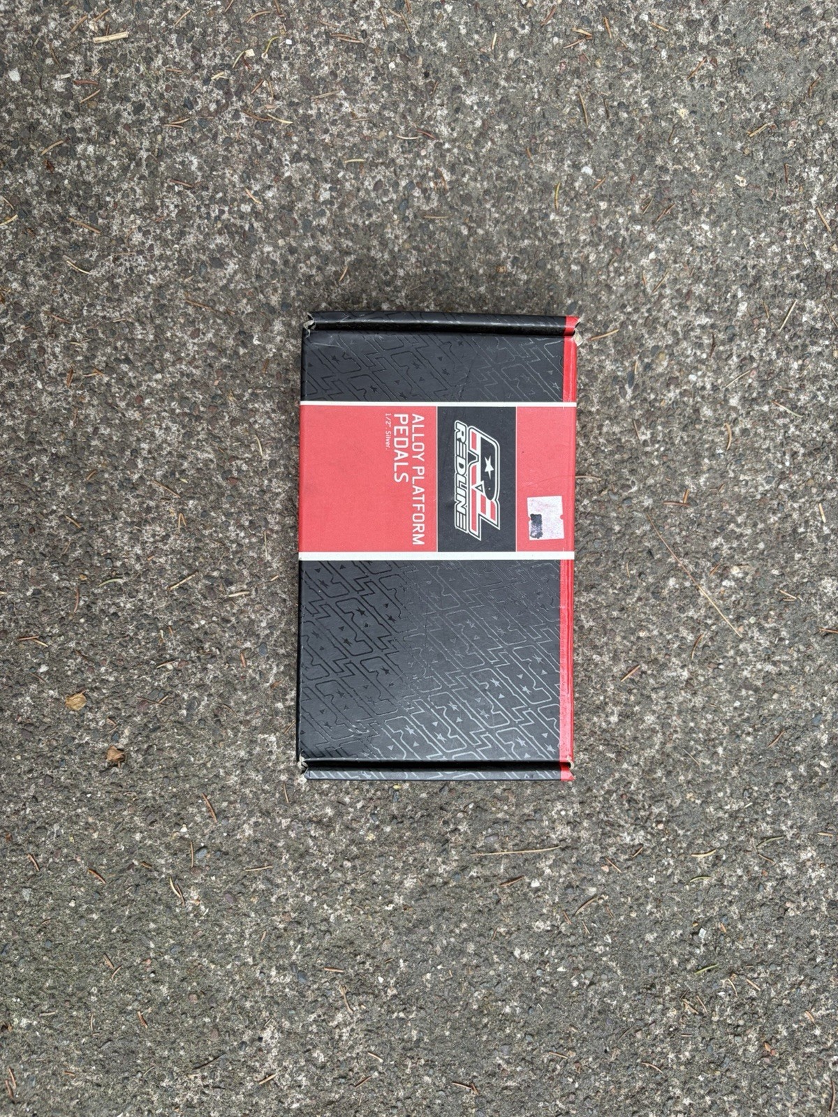 Redline Alloy Platform Flat Pedals Silver 1/2 BMX LU-313