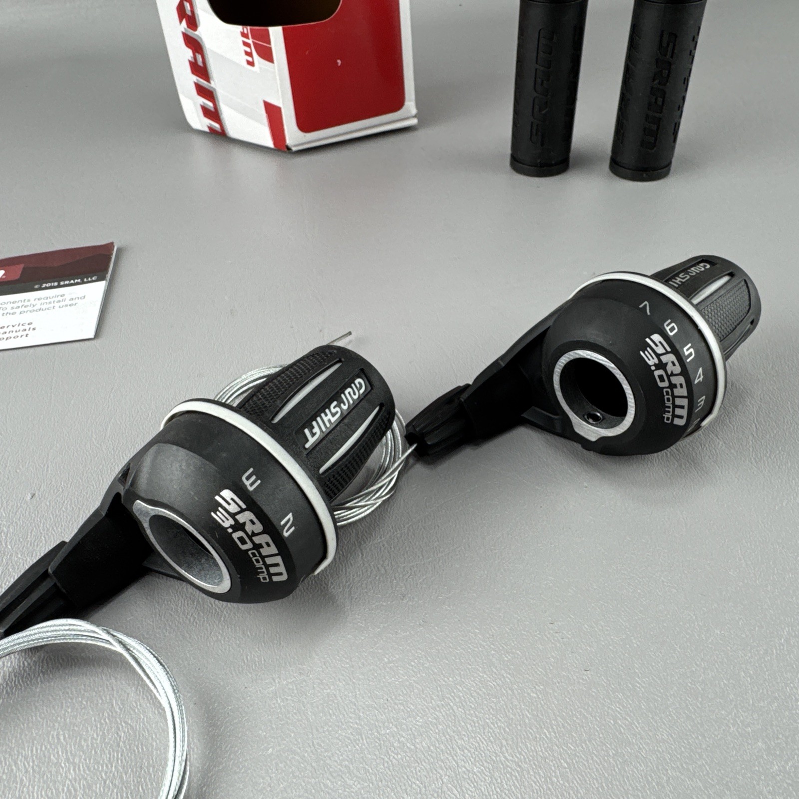 SRAM 3.0 Comp 7 Speed Shifter Twister Set New