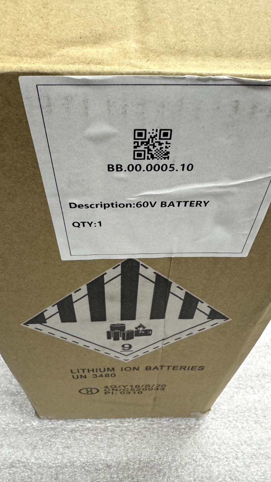 BRAND NEW Surron – Segway x260 X160 60v 32ah Genuine Battery LIGHT BEE X
