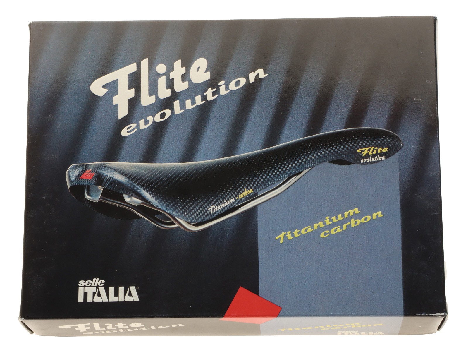 Selle Italia Flite Evolution Saddle Carbon Fiber Titanium Rail Black G2U