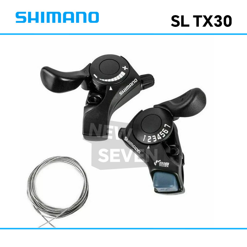 Shimano SL-TX30 3/6/7 Set Speed MTB Mountain Bike Thumb Gear Shift Lever