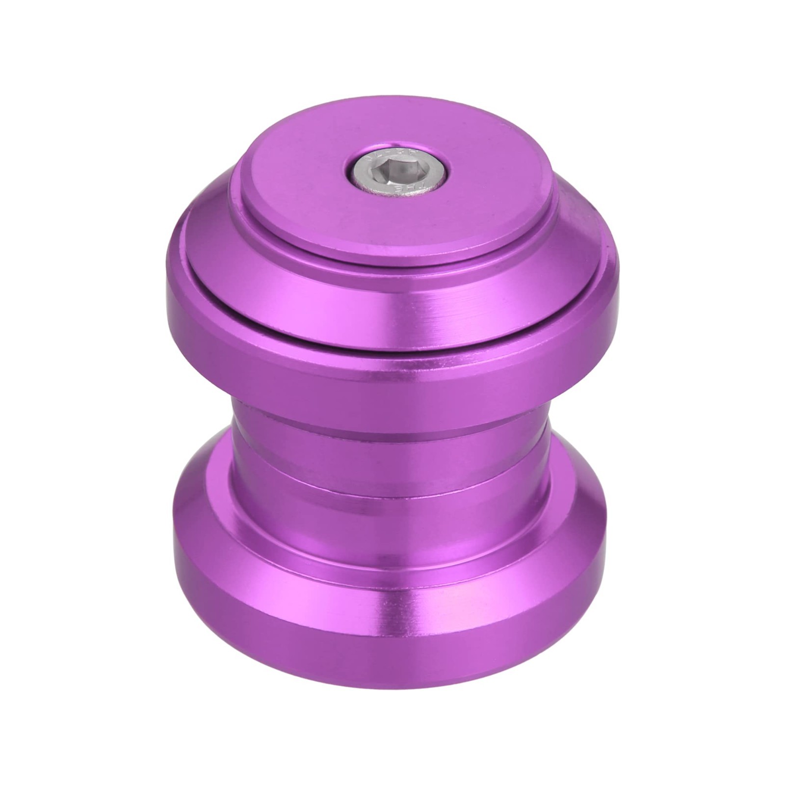 34mm Threadless Bicycle Headset Combo – Sealed Bearings, MTB/Road, Purple Top Ca