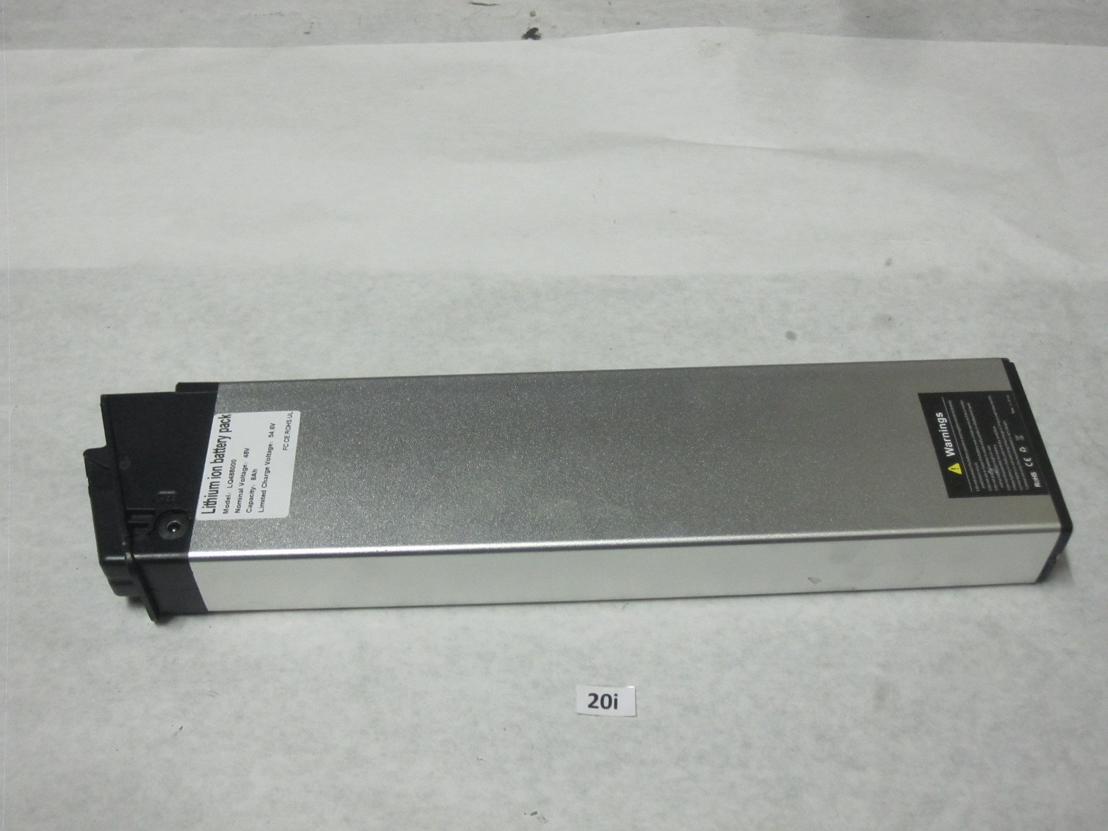 48V 8Ah Lithium Ion Battery Pack LQ488000 E-Bike Electric Scooter 54.6V Charge