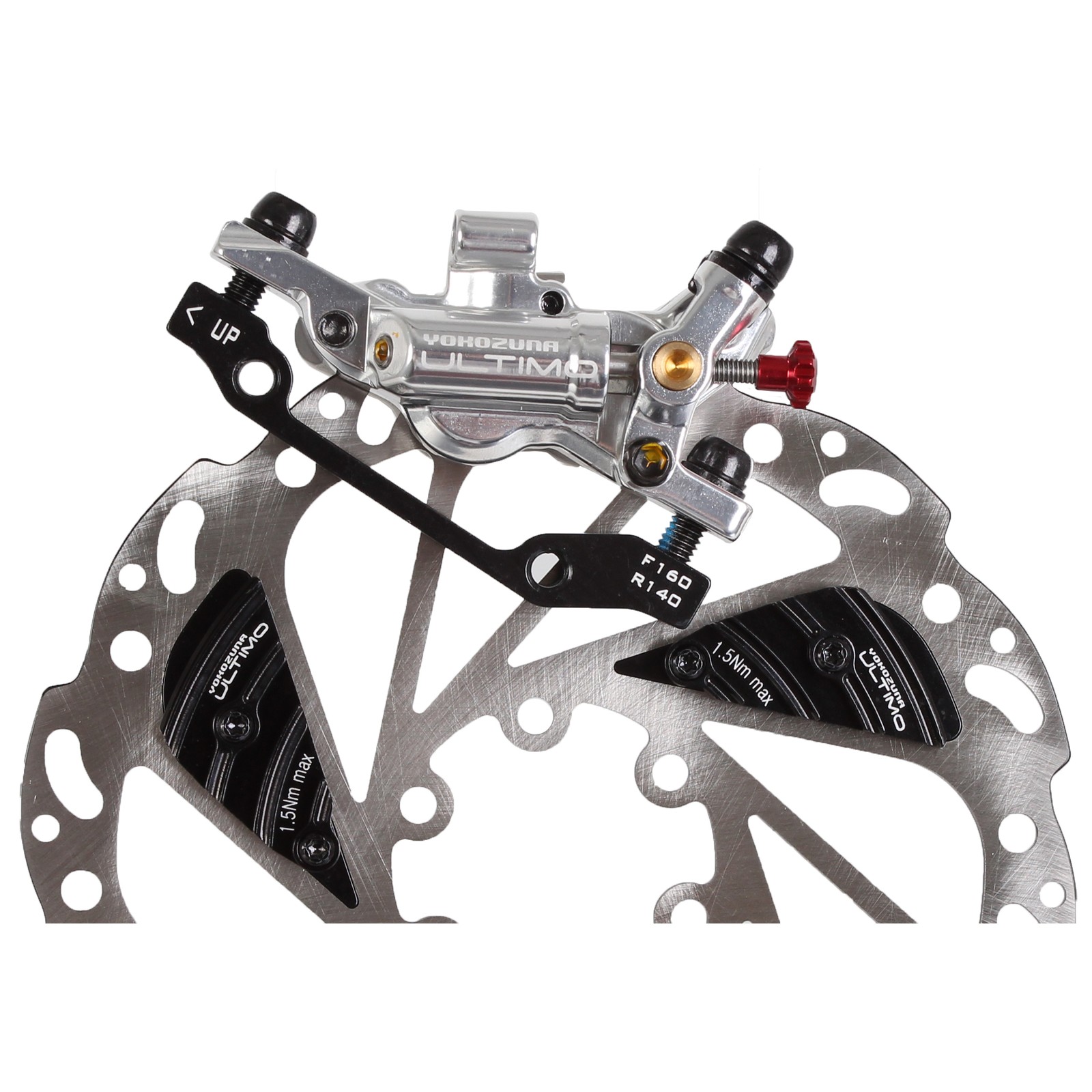 Yokozuna Ultimo Front Disc Brake, 74mm/160mm – Silver