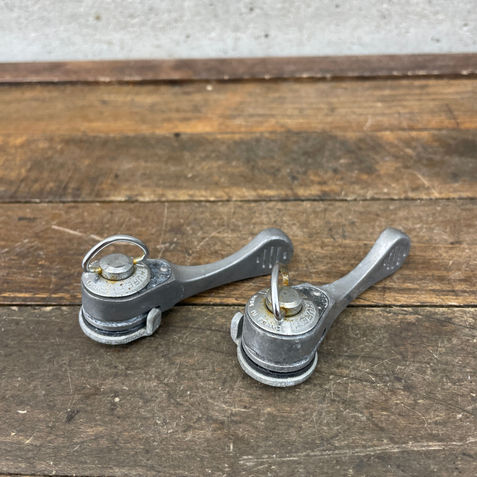 Vintage Sachs Shifters Huret Down Tube Braze On Friction Shift Lever 80s Tour