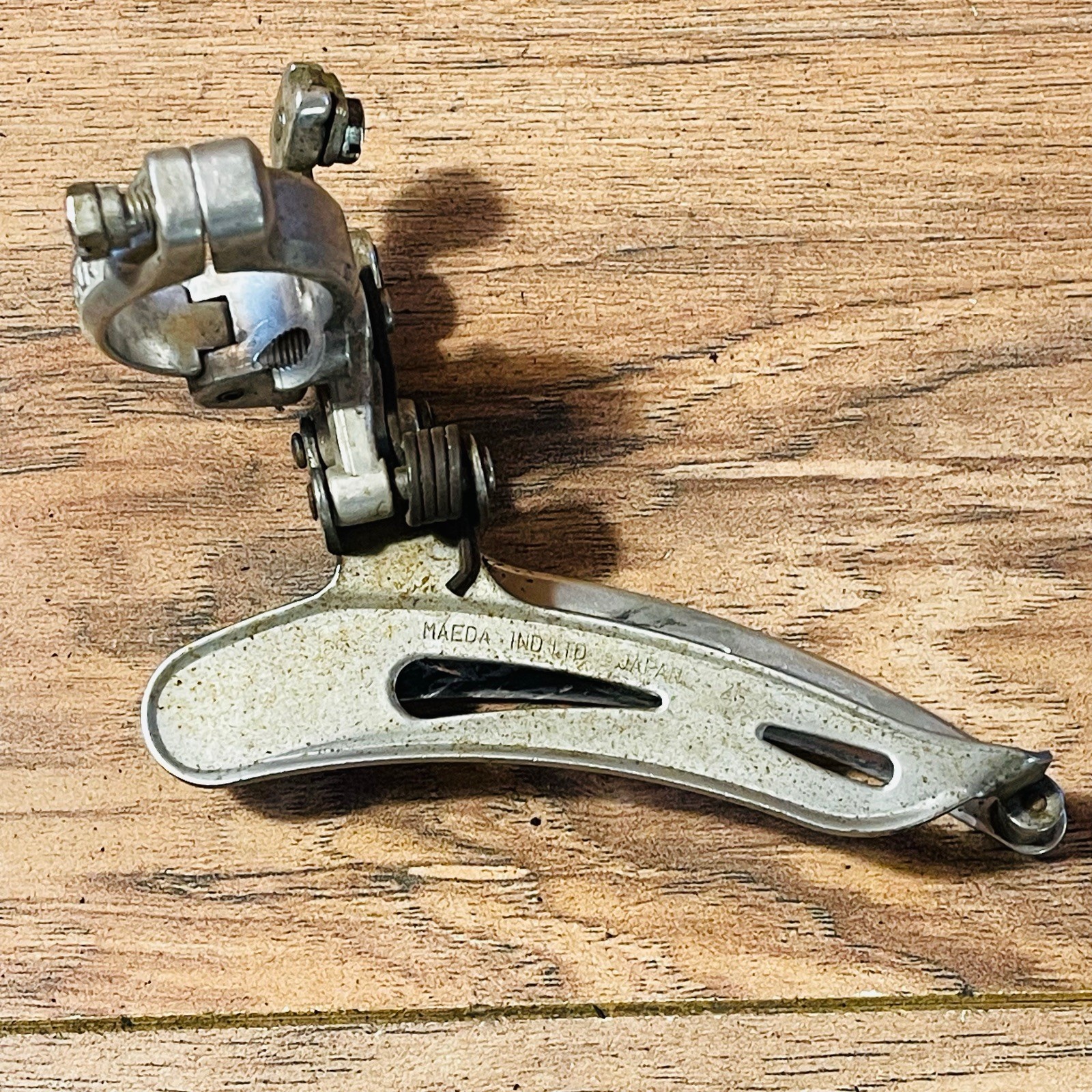Vintage Suntour Mountech 28.6 Clamp Front Derailleur Bottom Pull 